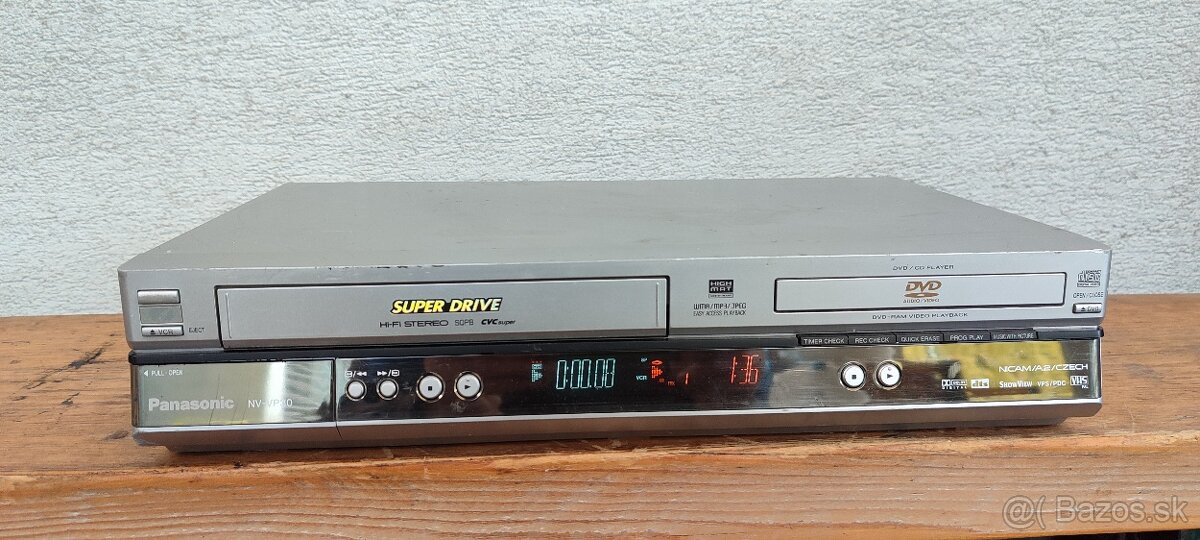Videorekorder DVD prehrávač Panasonic