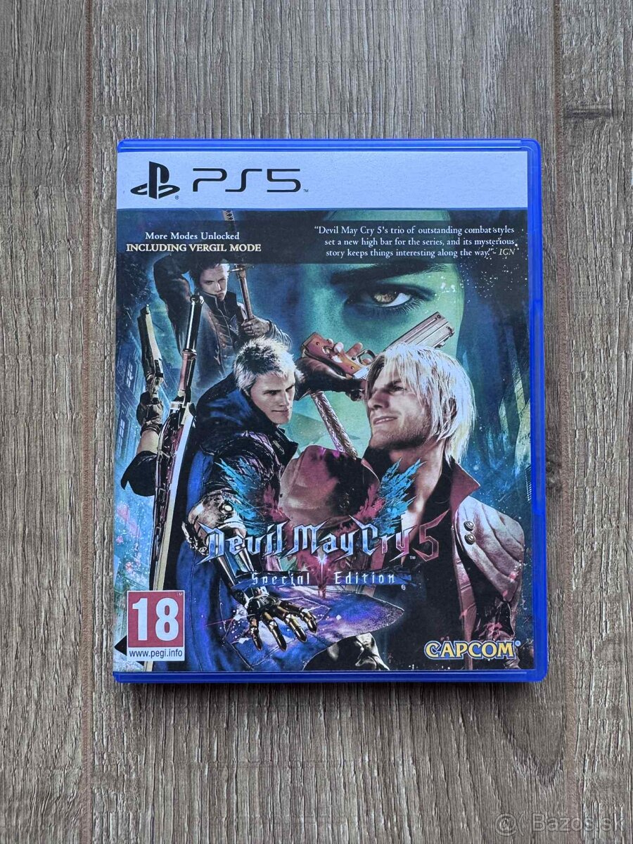 Devil May Cry 5 Special Edition na Playstation 5