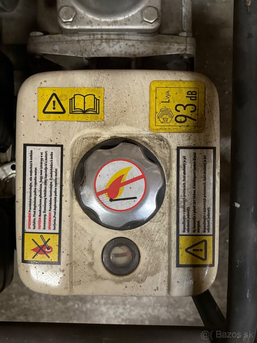 Benzínové čerpadlo na vodu