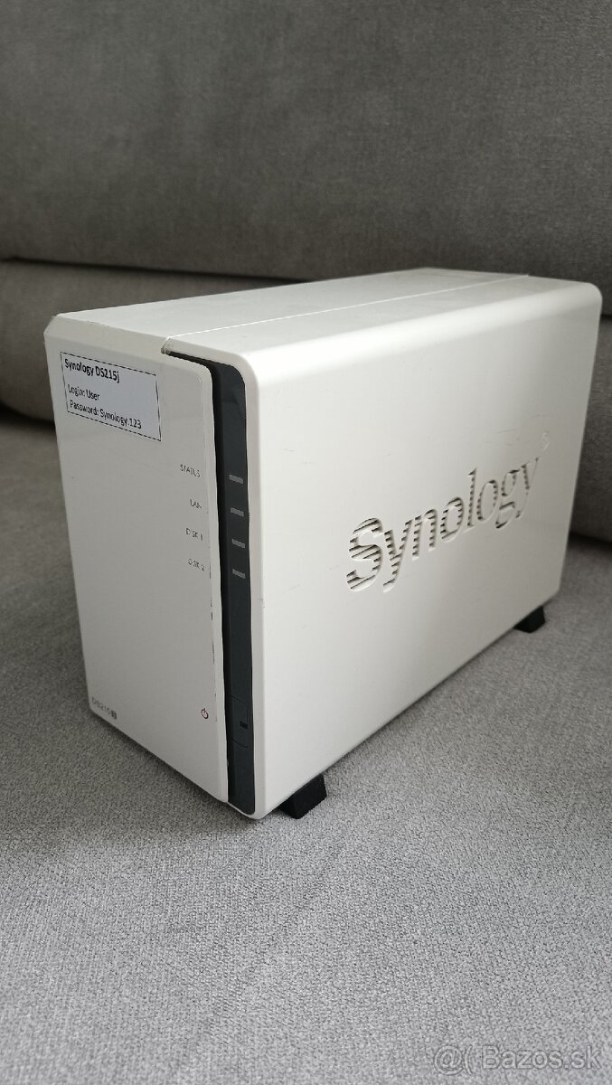 NAS Synology DS215j 1TB