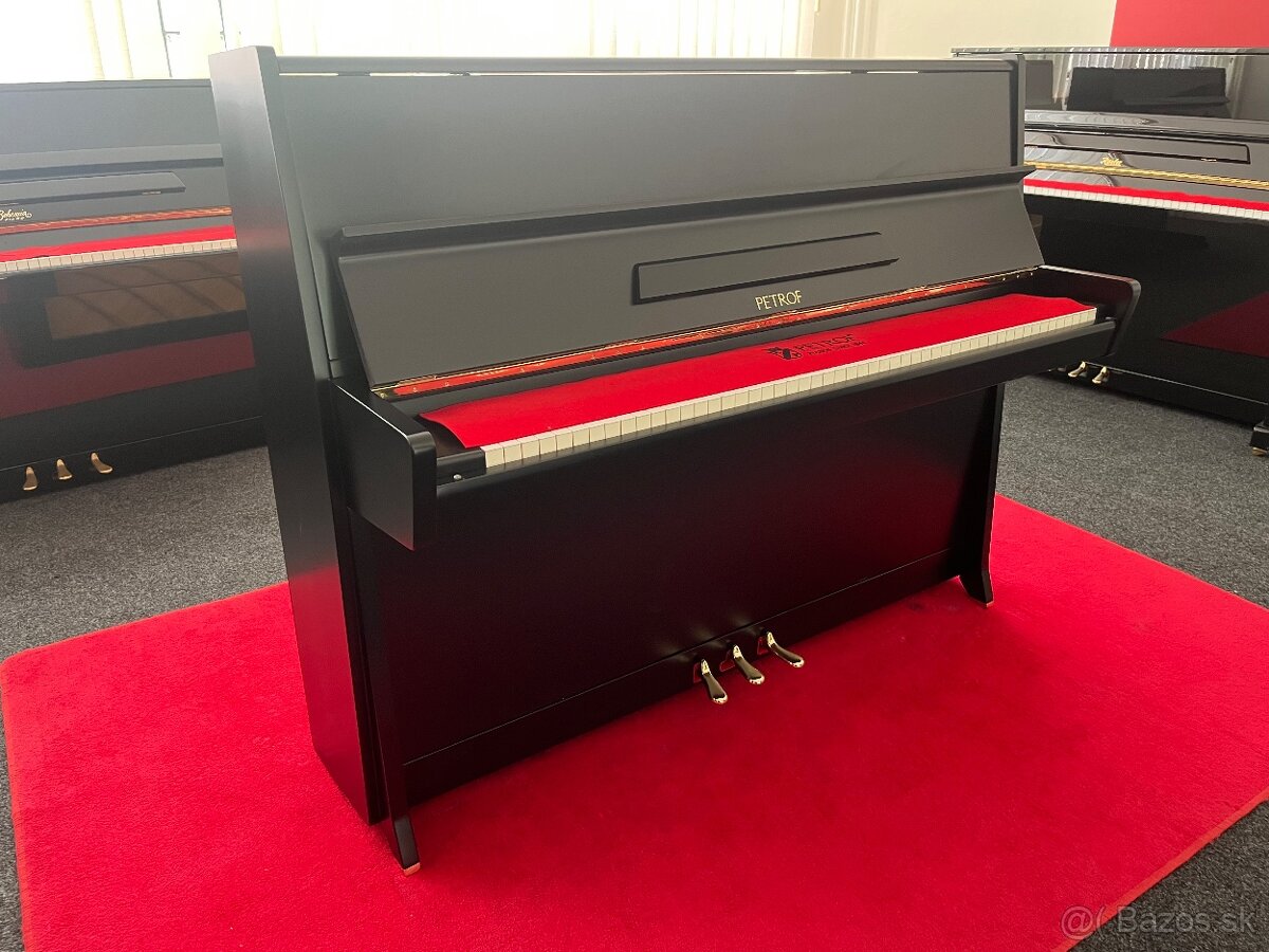 Piáno,pianino Petrof model K 114.Záruka 2 roky