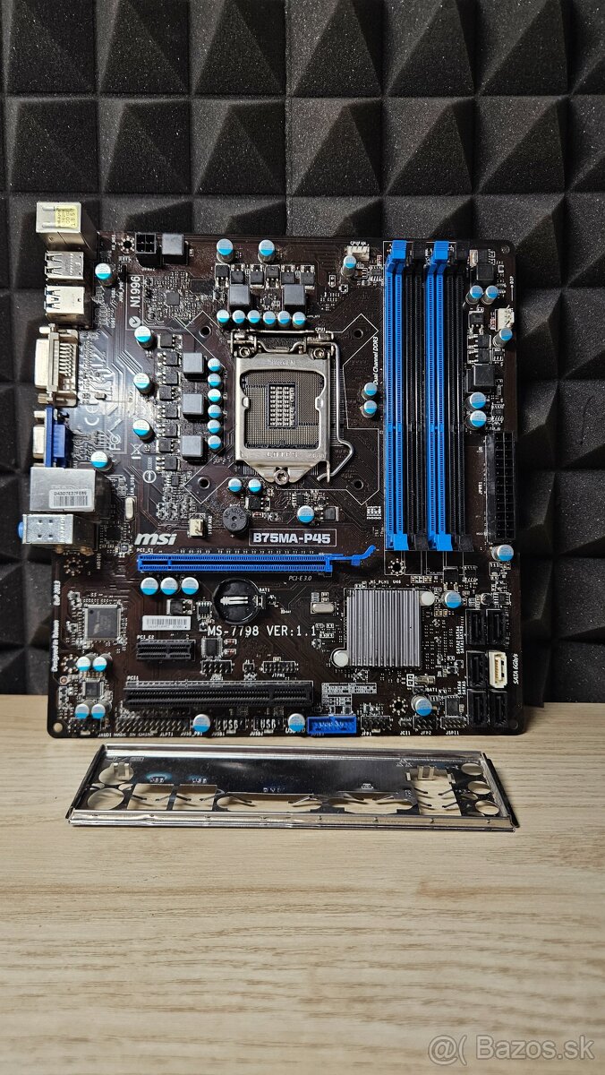 MSI B75MA-P45 1155 mATX