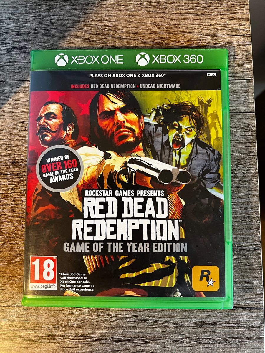 RDR1 Xbox One Game of The Year Edition