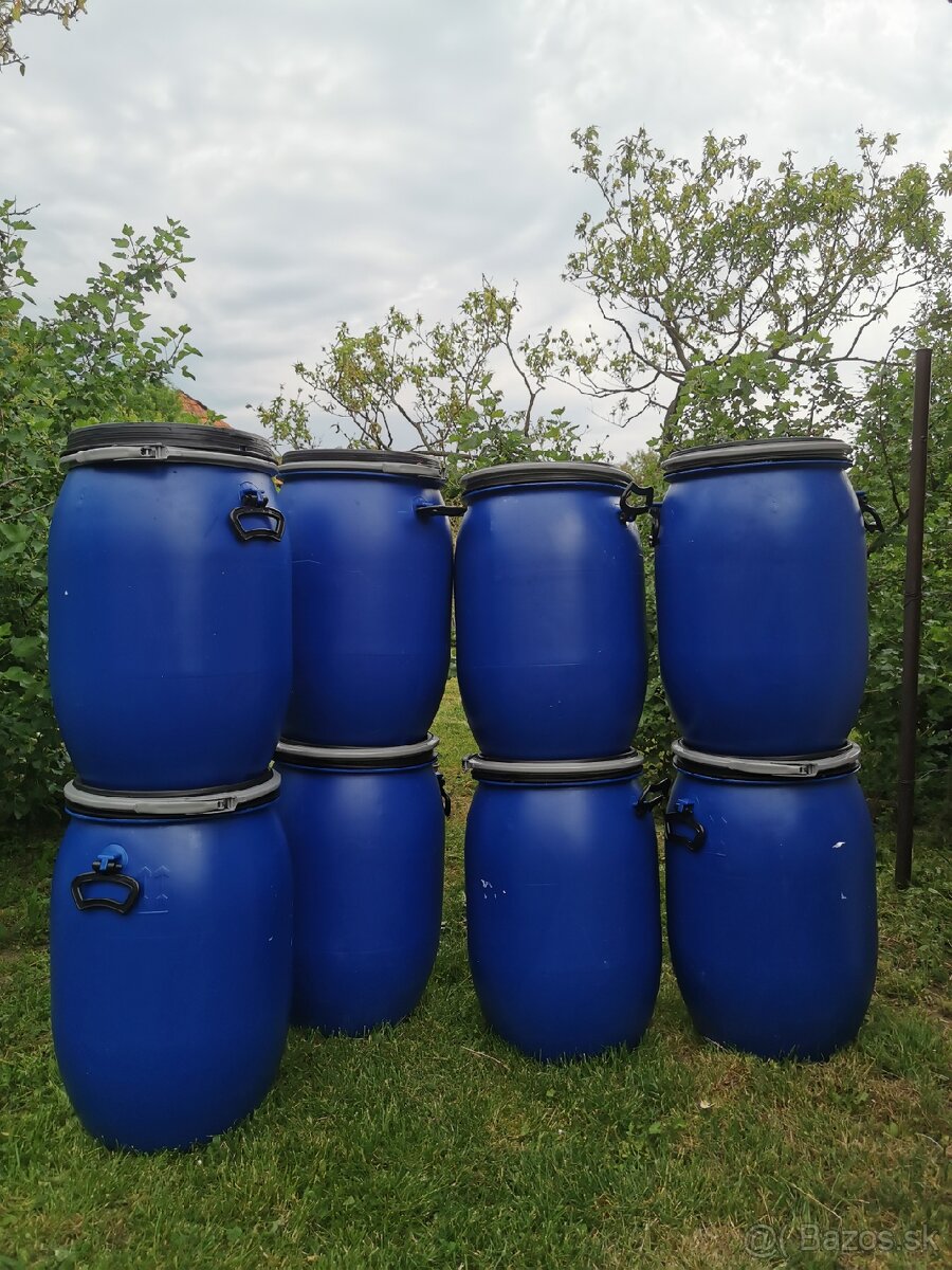 Plastové sudky 60 litrove