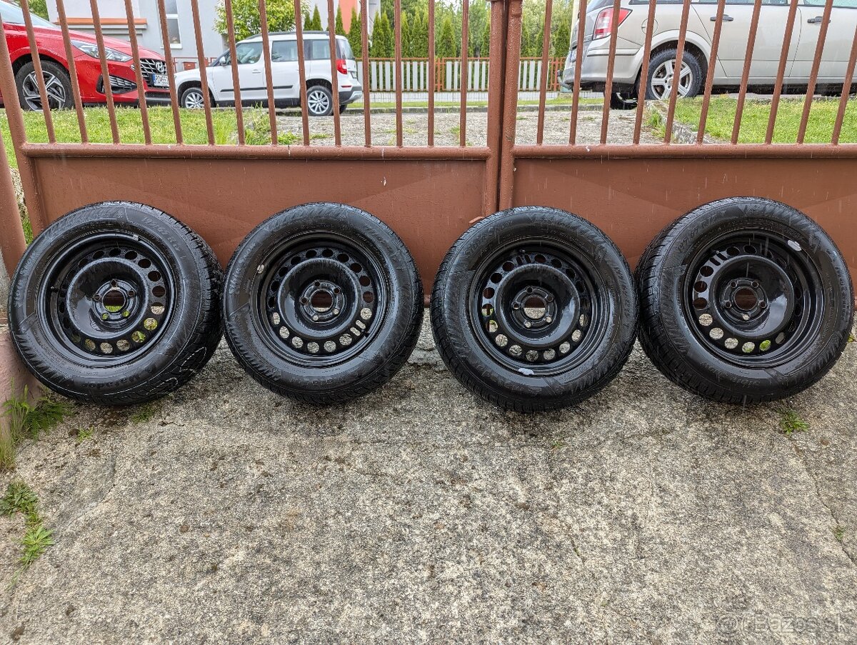 Plechove disky 15" + zimne pneu (citajte pozorne)