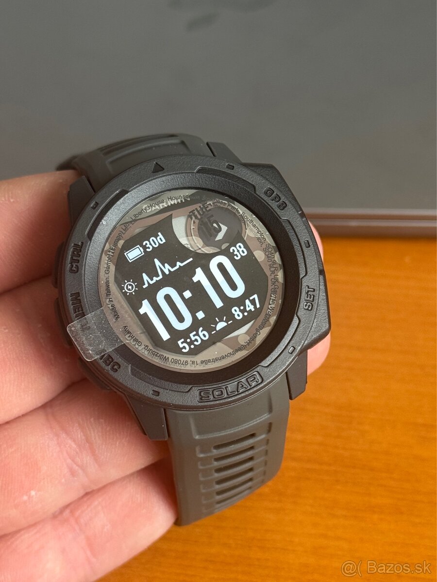 Garmin Instinct Solar - len odskúšané