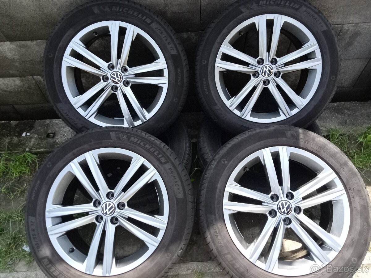 VW T-cross 17"Orig. hliník.disky SEBRING/Škoda kamiq,skala
