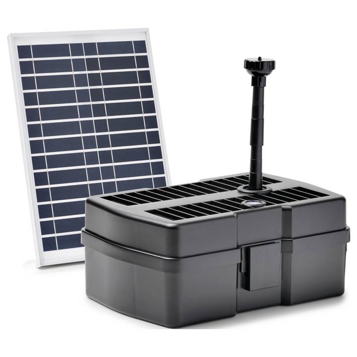 Jazierkova filtracia, fontana, solarna filtracia