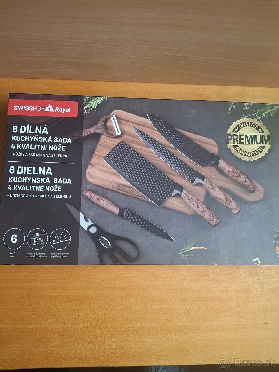 Súprava kuchynských nožov SWISSHOF