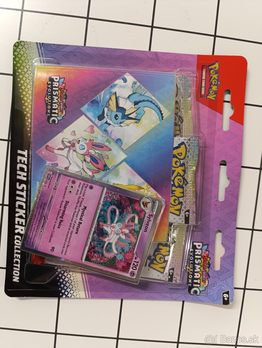 Pokémon Scarlet & Violet nálepky ružové