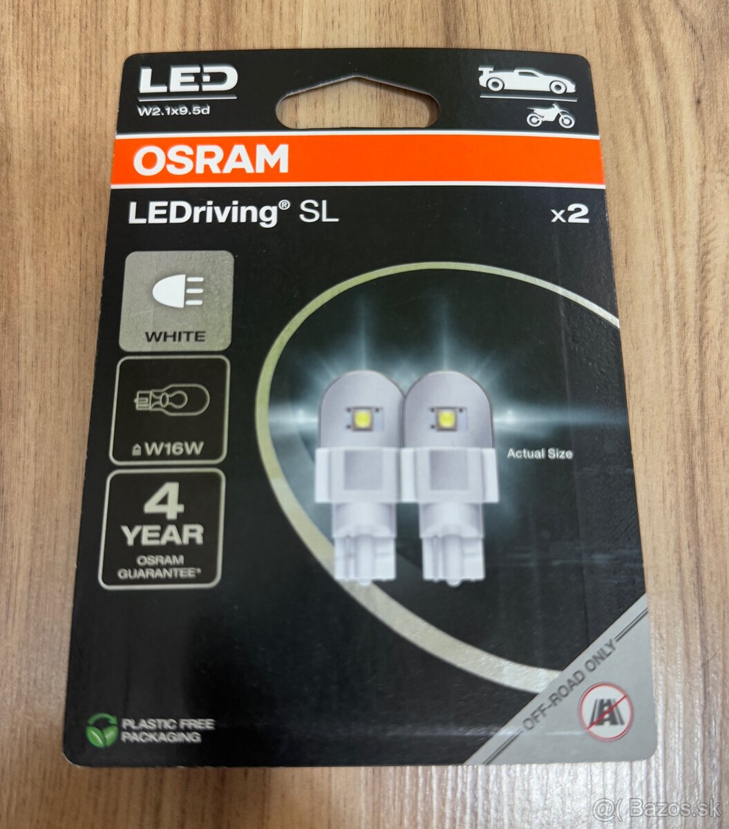 LED žiarovky OSRAM LEDriving SL W16W