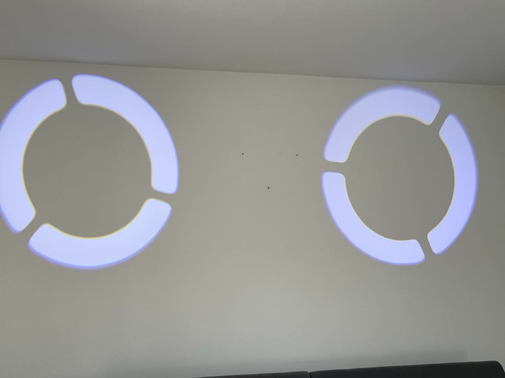 Predám mini led otočné hlavy.