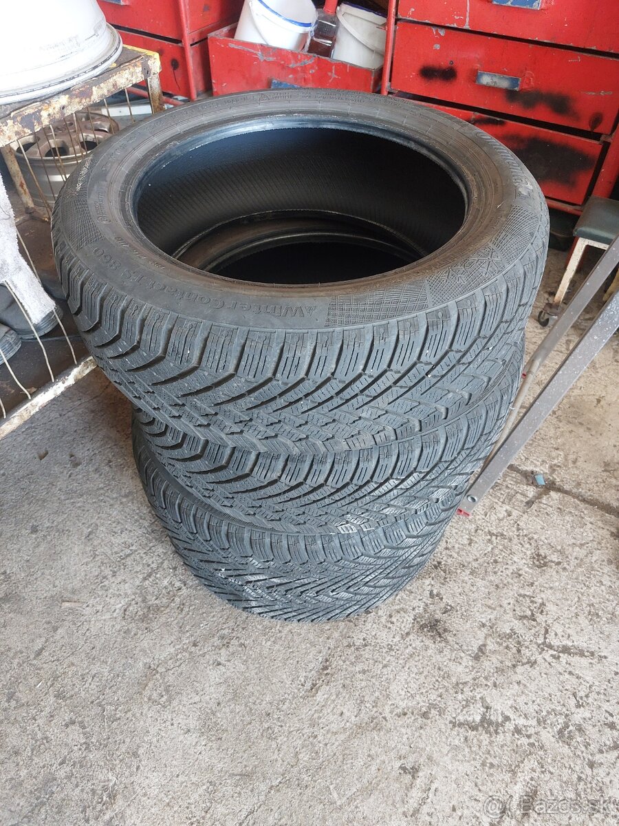 Predám 4x Continental WinterContact TS 860 185/55R16 zimné