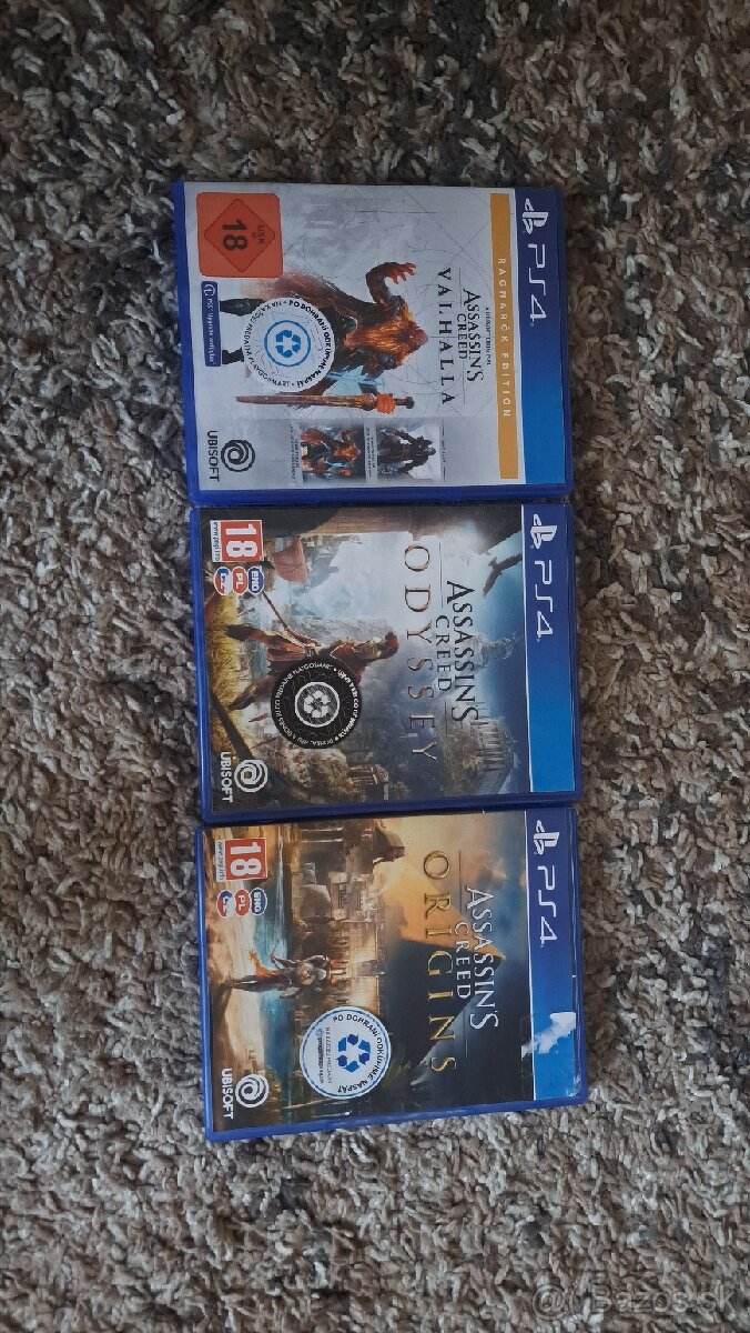 Ps4 hry assassin's