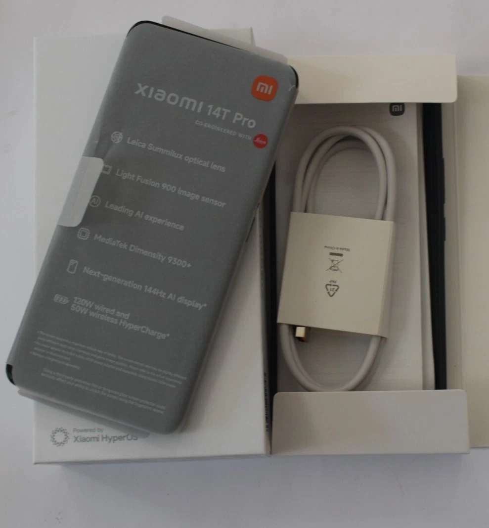 Rozbalený Xiaomi 14T Pro 12GB/512GB Titan Black