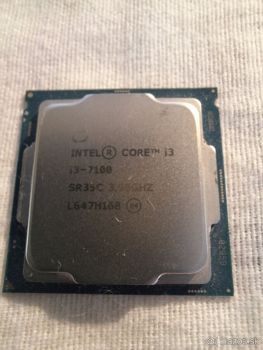 Intel Core i3 7100 3.9Ghz, Kaby Lake, socket 1151