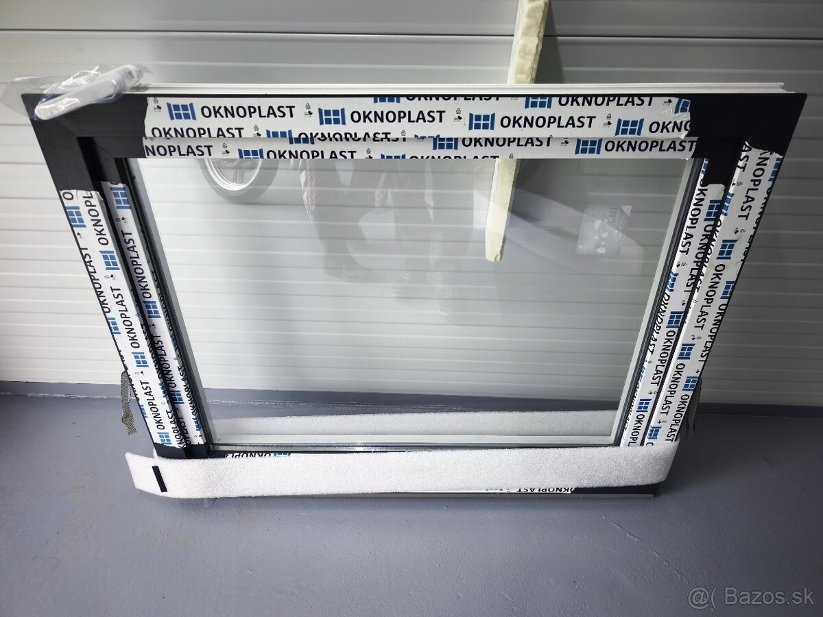 Nové plastové okno 1200 x 980 vyklápacie