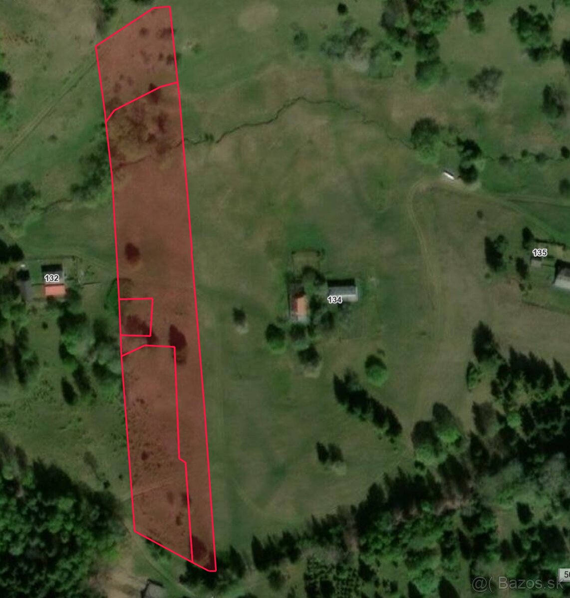 Stavebný pozemok 1,2 ha v TOP prostredí Lom Nad Rimavicou