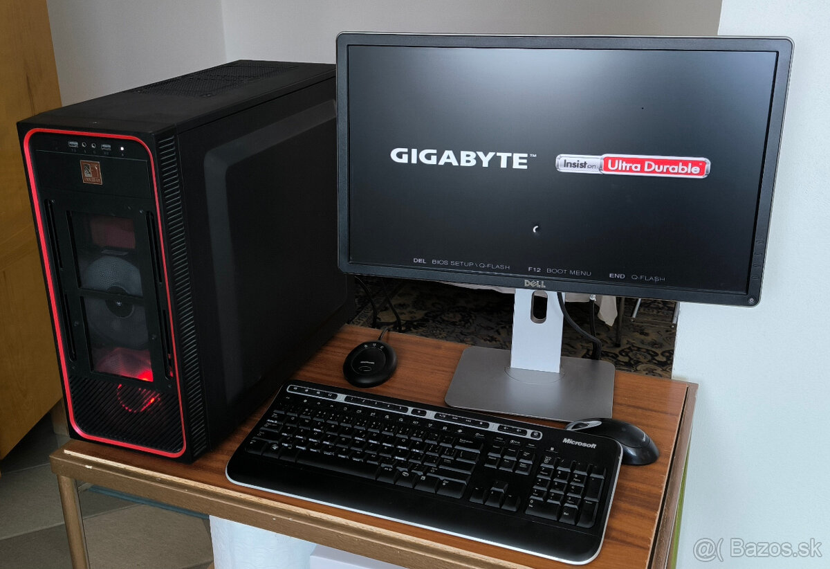 Herné PC  i7-9700K / Gigabyte Z390 / MSI GeForce GTX 1070 Ti