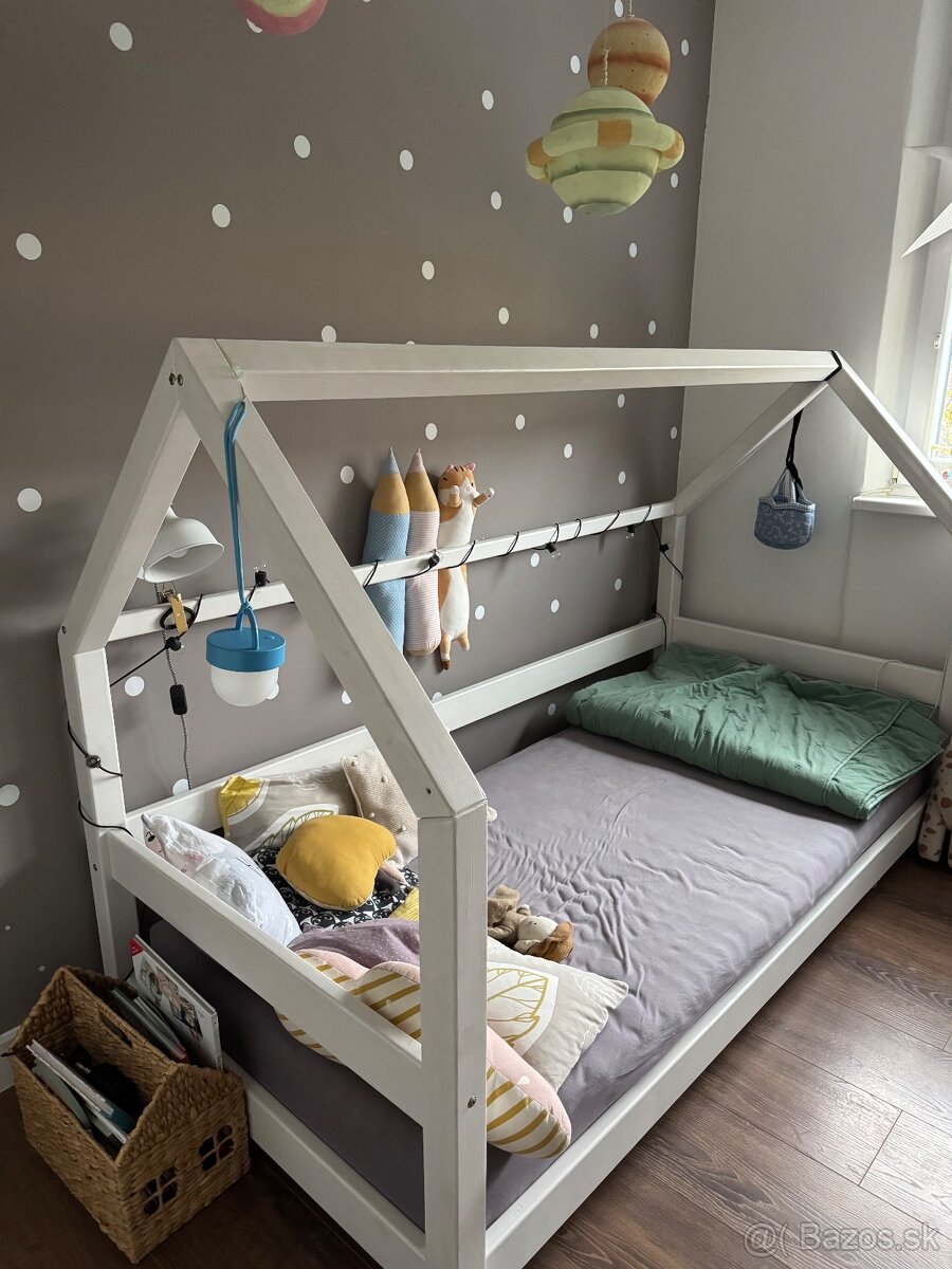 Detska posteľ domček