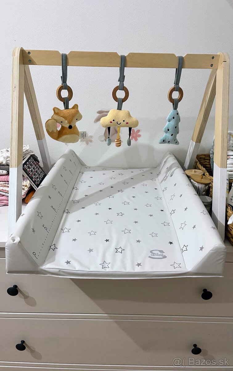 detska hrazdicka s prebalovacou podlozkou