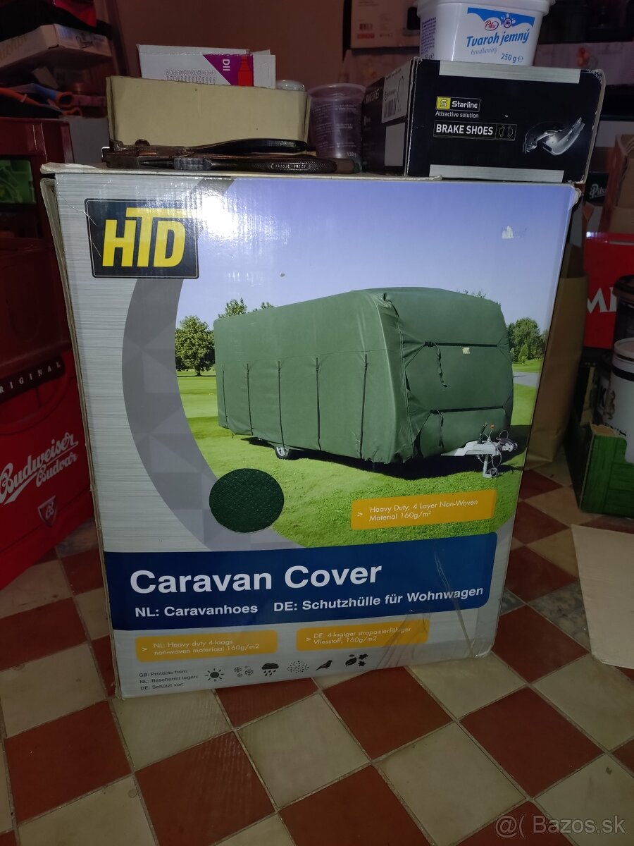 Krycia plachta pre obytný príves HTD karavan: 500–550 x 213