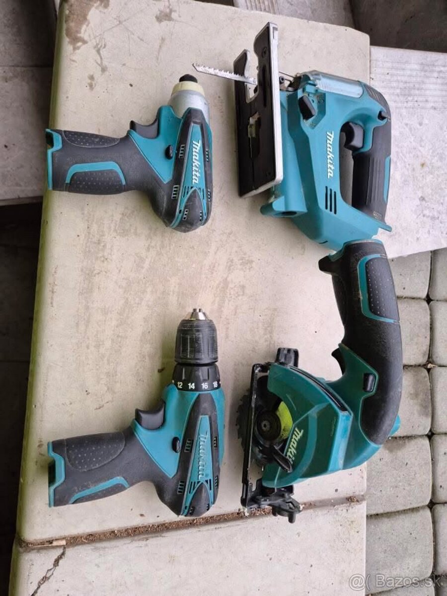 4ks sada Makita náradia 10.8V