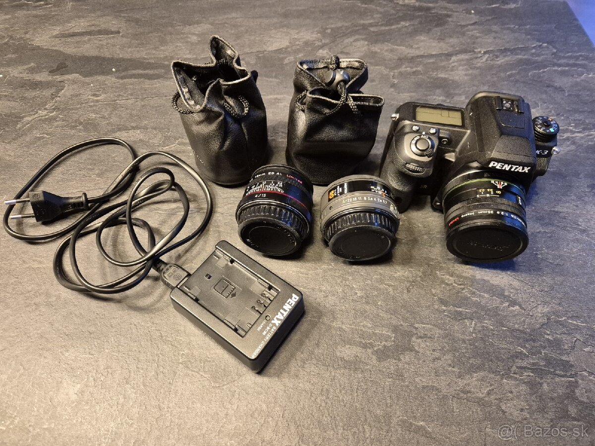 Pentax k3 mark I + objektivy limited