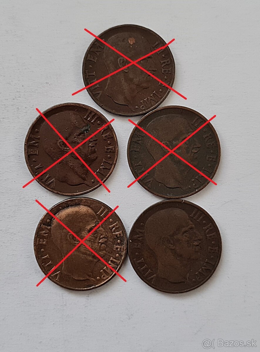 mince Taliansko stare 6