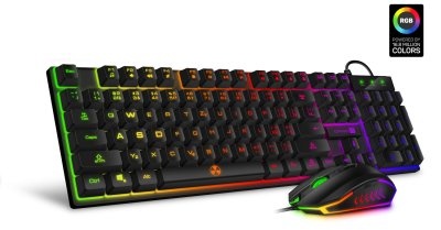 Predám klávesnicu connect it battle series s myškou