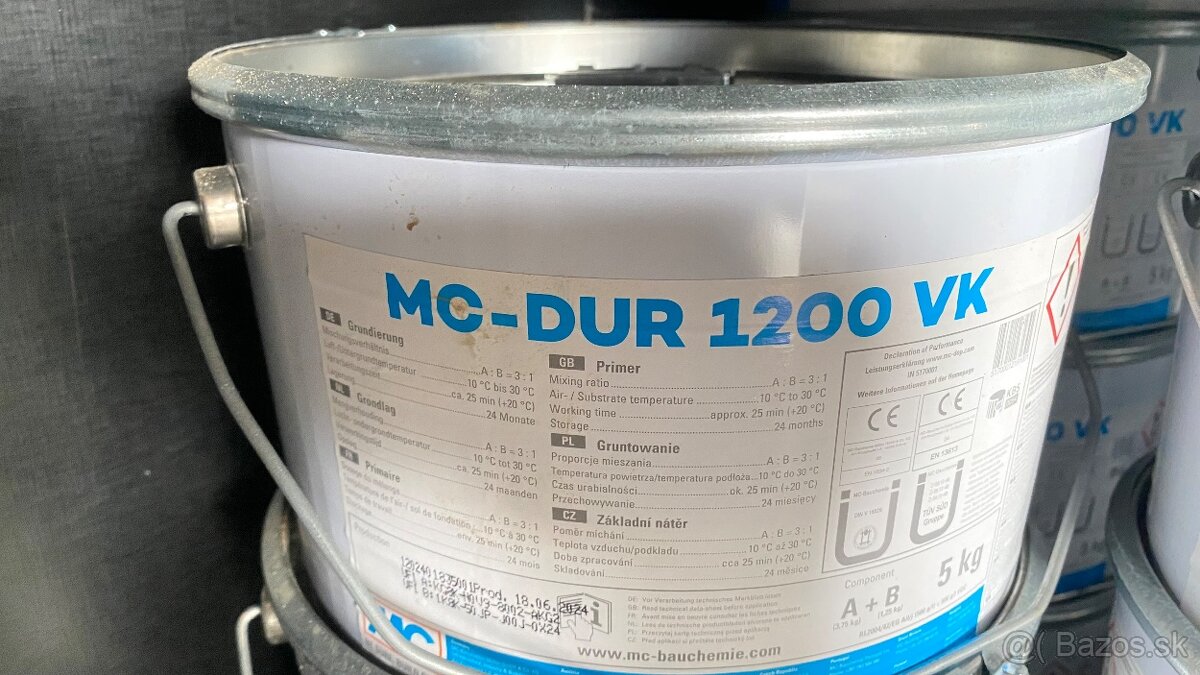 Epoxid, živica, kameninovy koberec mc dur 1200 vk