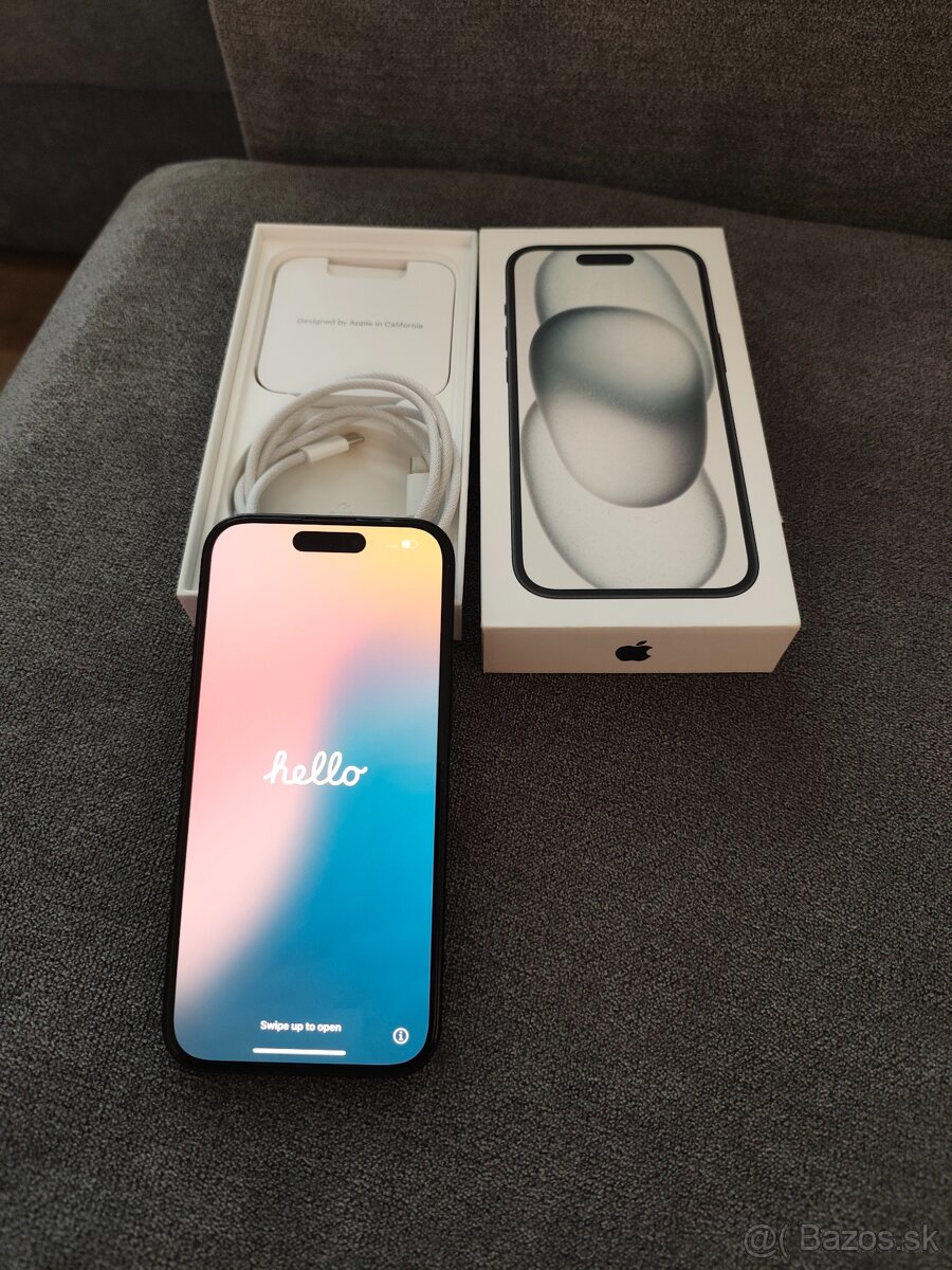 Iphone 15 black 128gb