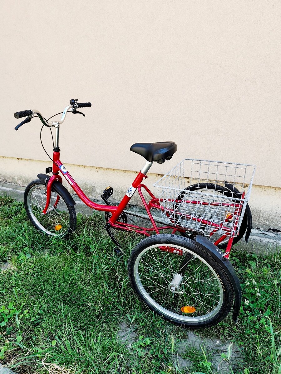 Trojkolesový bicykel trojkolka