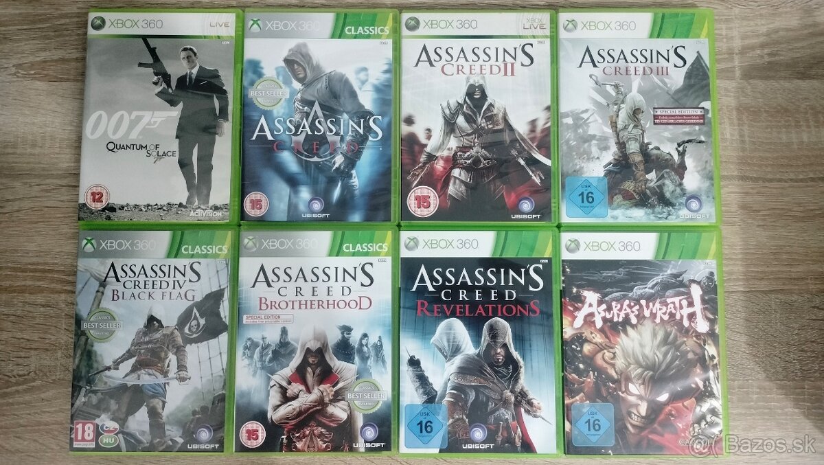 Originálne hry na Xbox 360 1/2