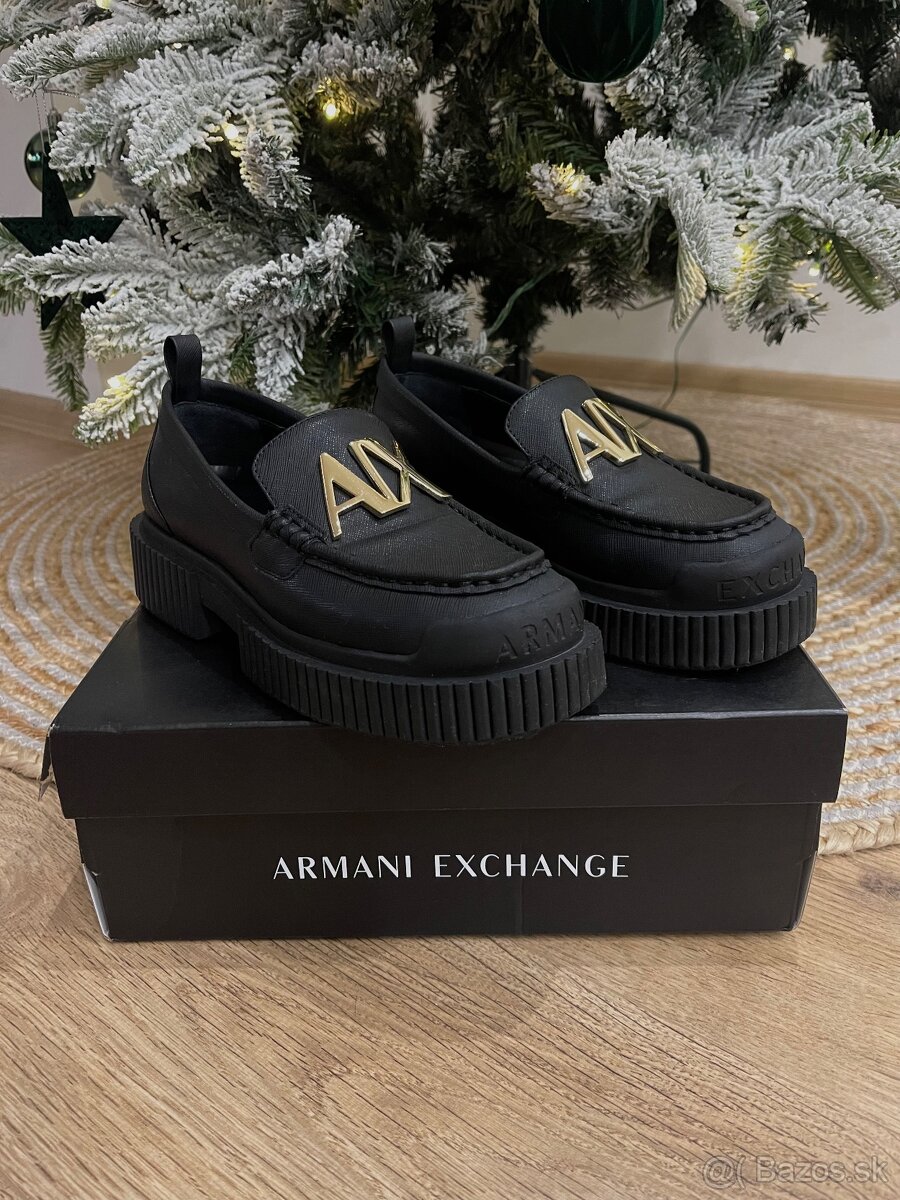 Mokasíny Armani Exchange 36