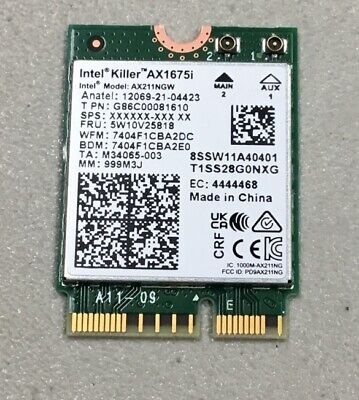 Predám WiFi 6E Intel Killer AX1675i