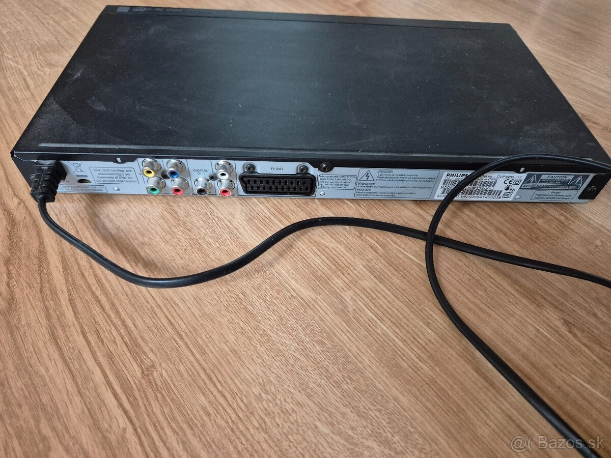 DVD prehrávač player DVP 3260 Filips.