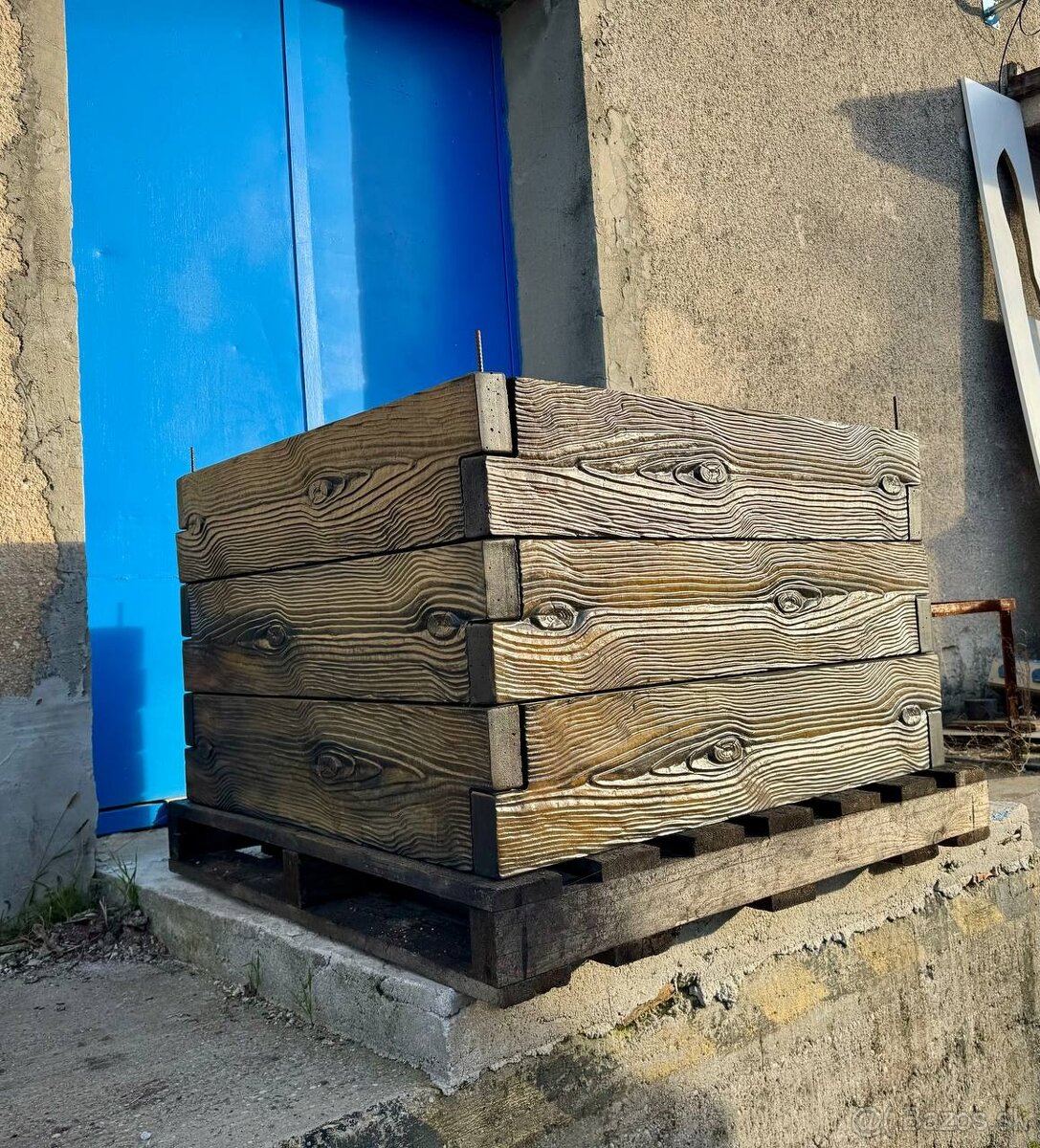 Betónový vyvýšený záhon