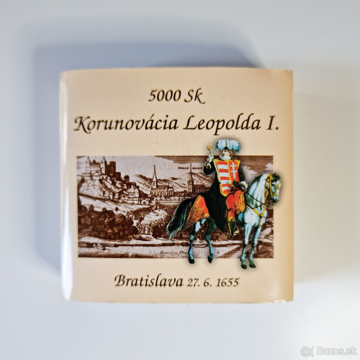 Zberateľská minca 5000 Sk Leopold I