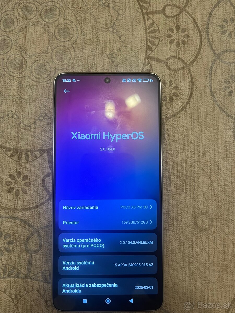 Poco x6 pro 12/512 GB surne Predam