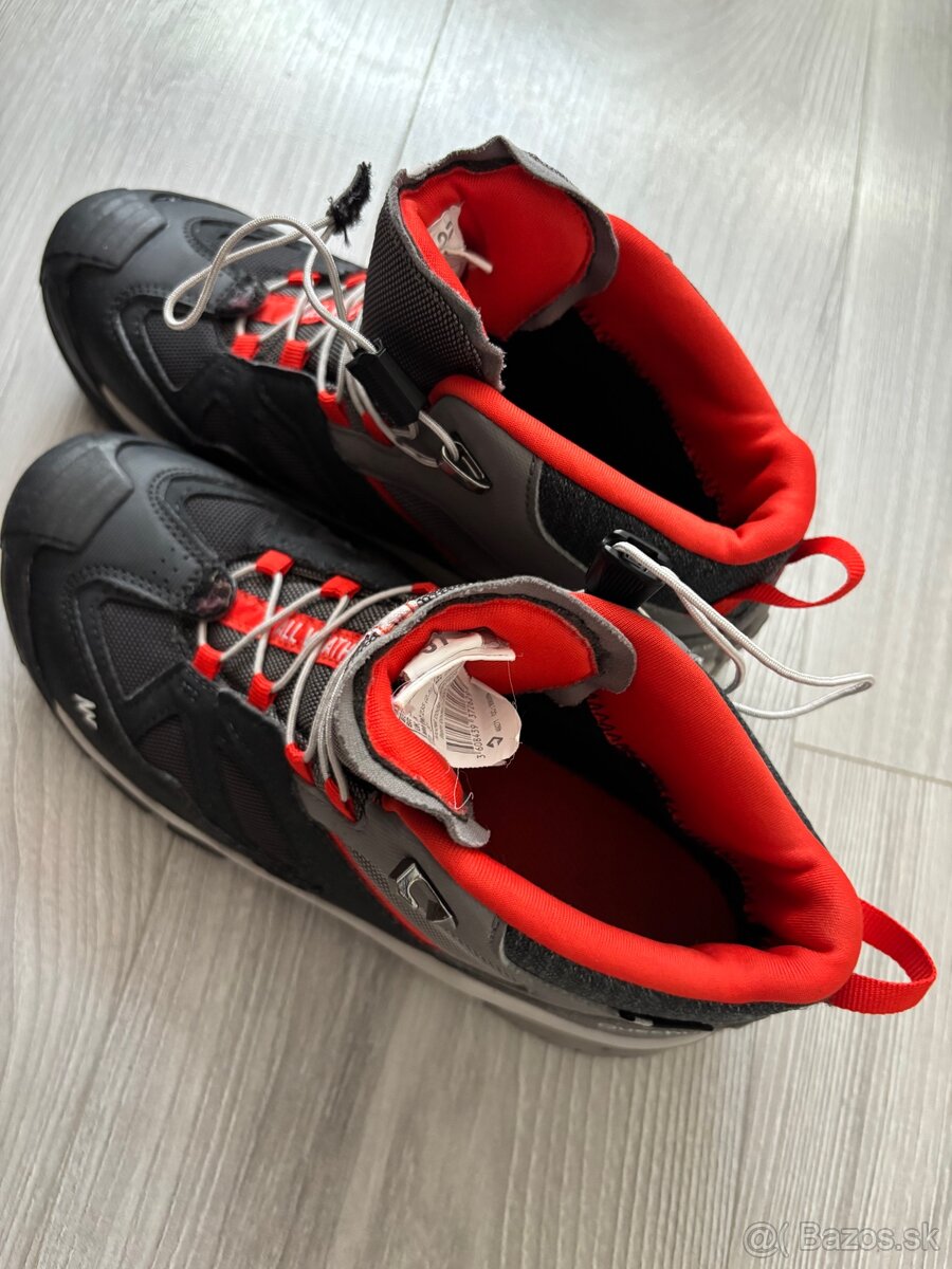 Turistiatická nepremokavá obuv a prechodná obuv