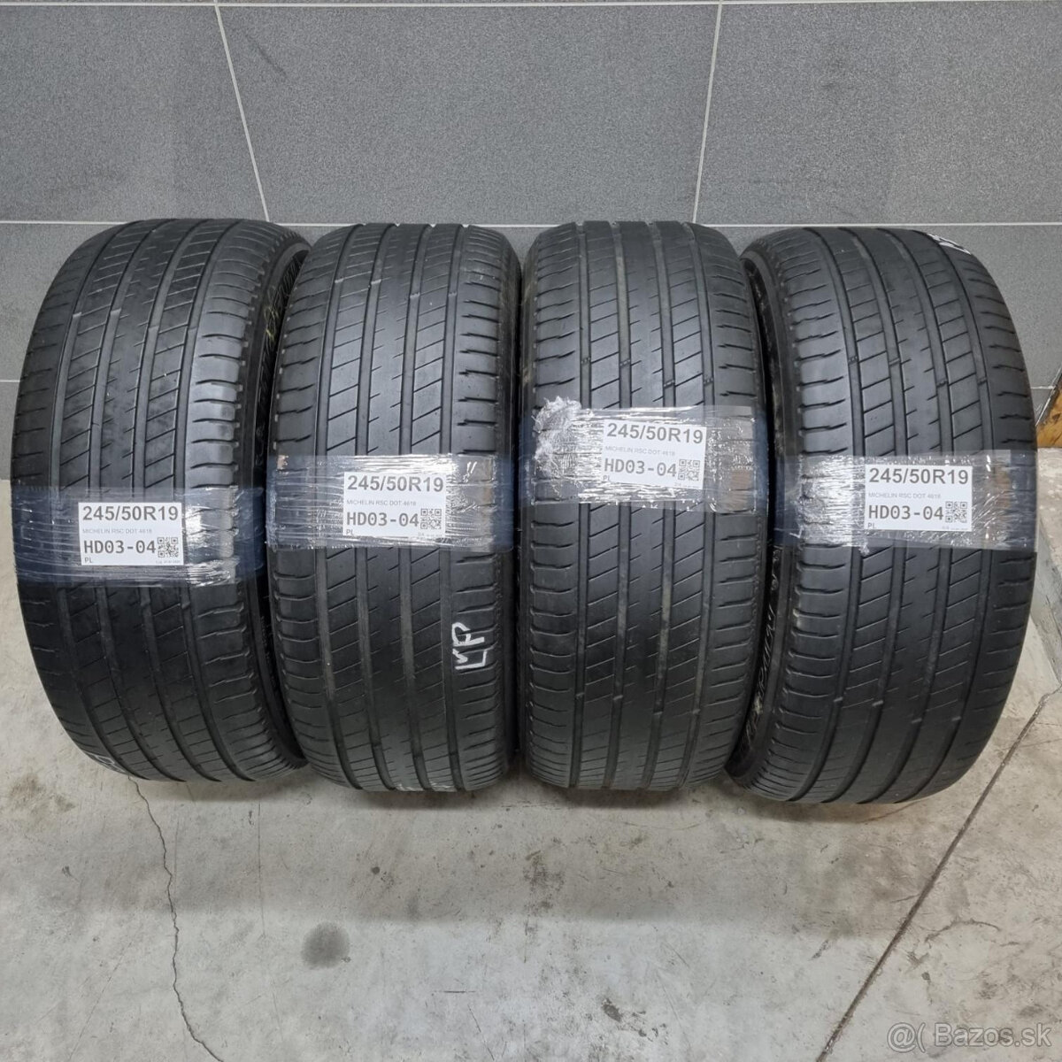 Letné pneumatiky 245/50 R19 MICHELIN RSC