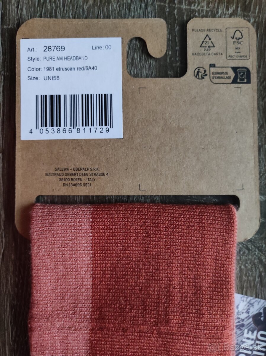 Zimná čelenka SALEWA MERINO