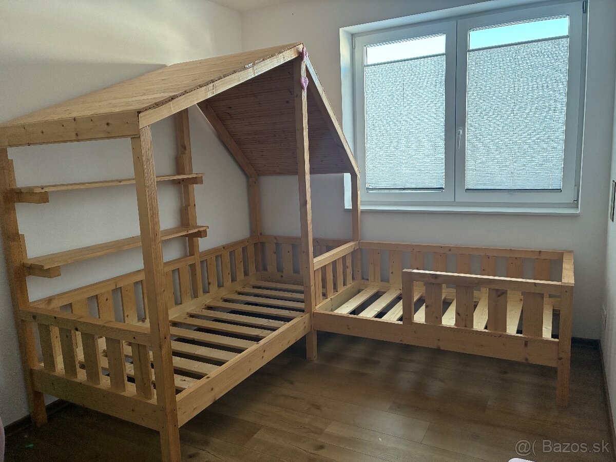 Detská postel domcek