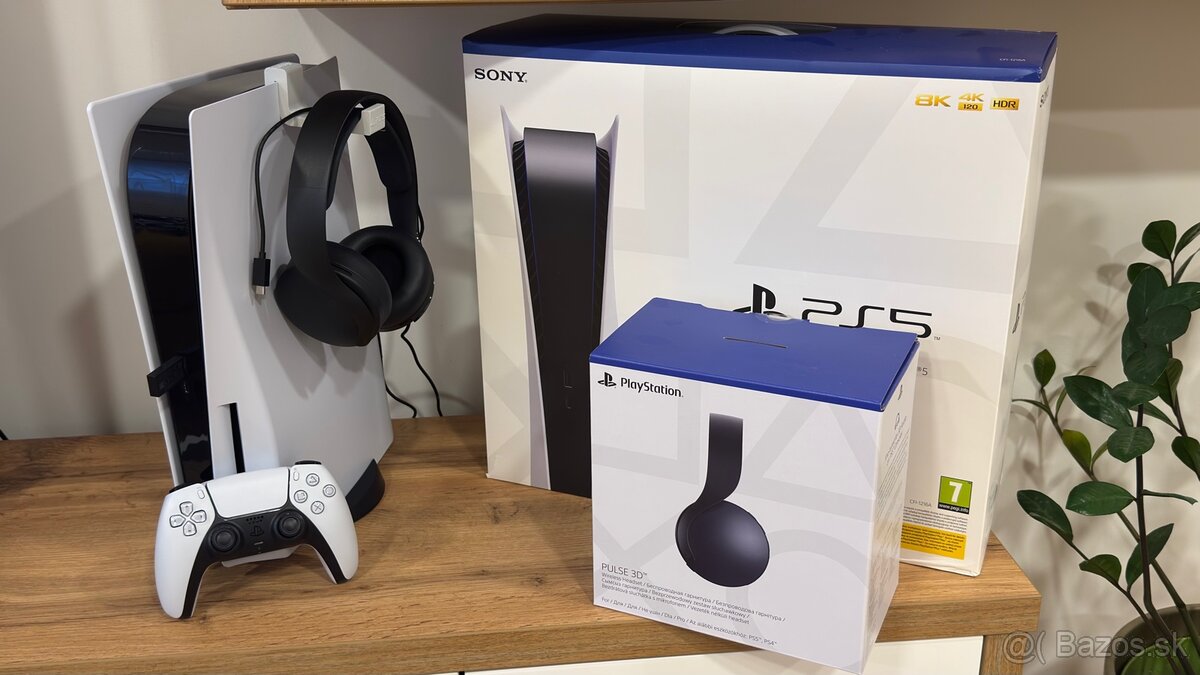 Sony PlayStation 5 – Disc Edition + príslušenstvo