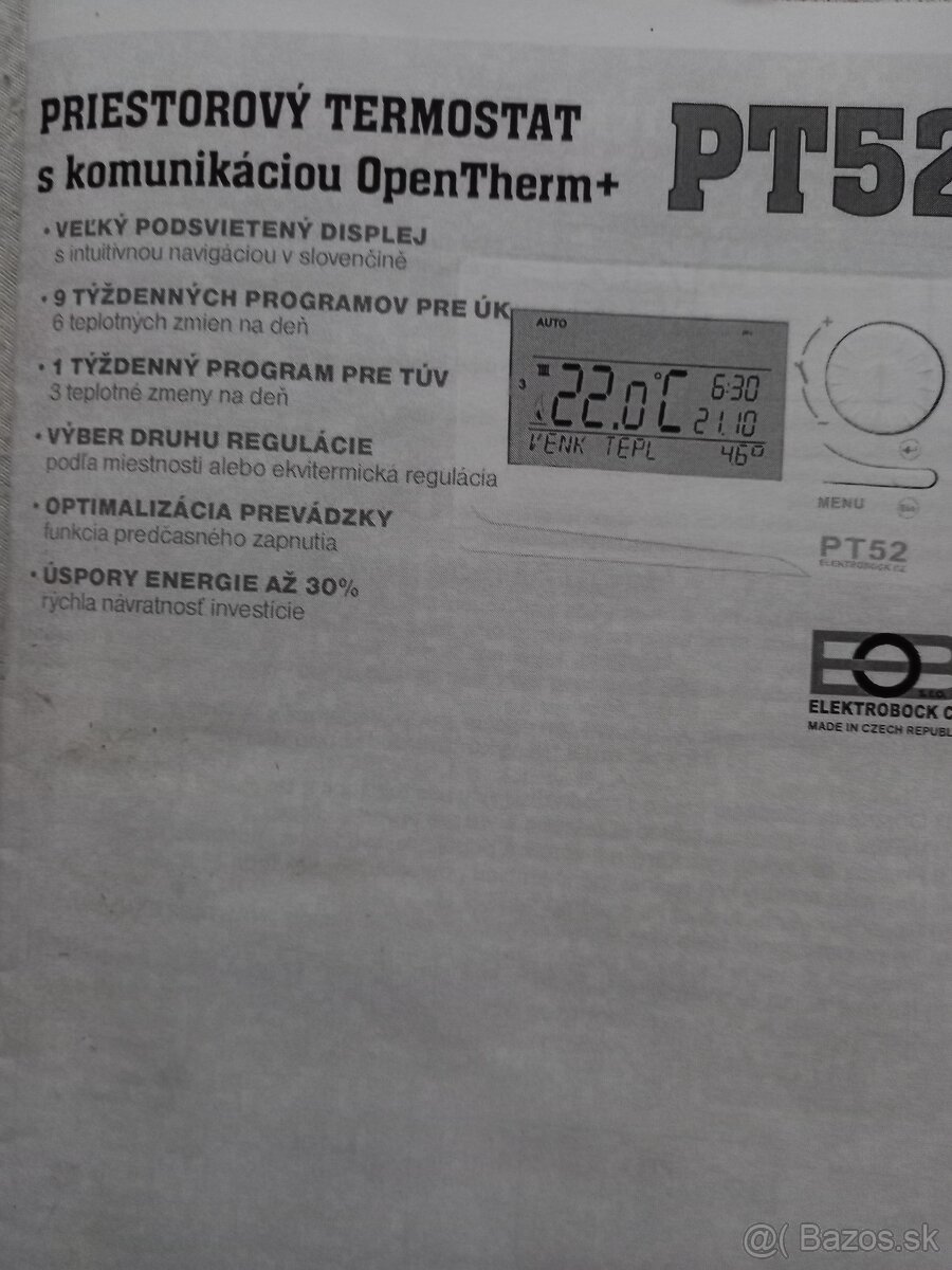 Termostat Opentherm