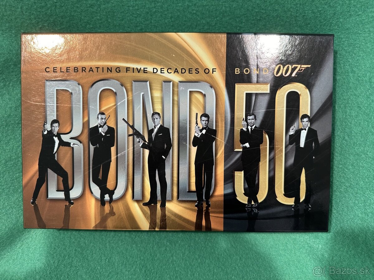 BLU-RAY Kolekcia James Bond 50.výročie