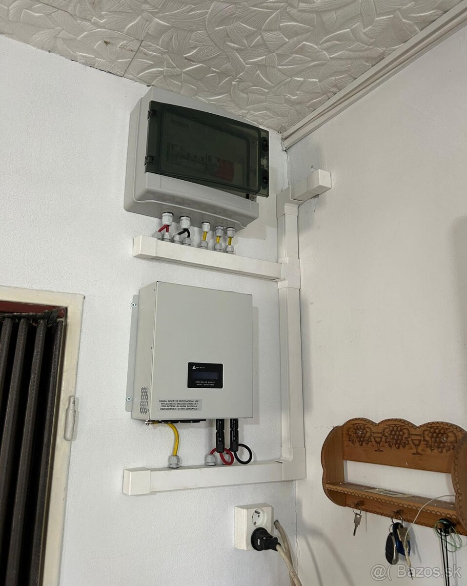 Fotovoltika na ohrev vody 3,3KW