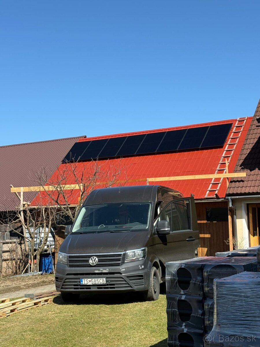 Fotovoltika na ohrev vody 2,8KW