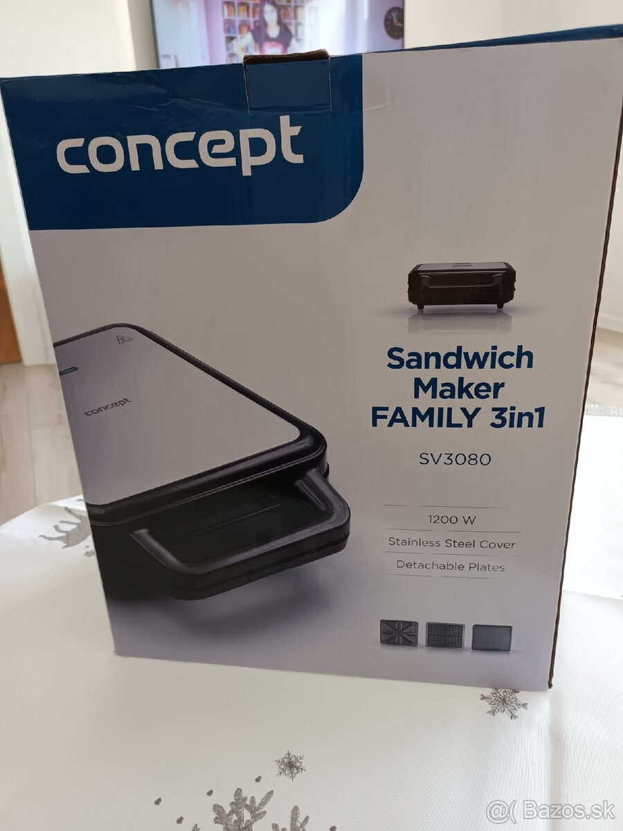 Sandwich Maker FAMILY 3in1